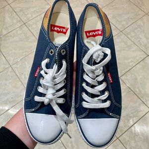 Levi's Navy and White Casual Sneakers